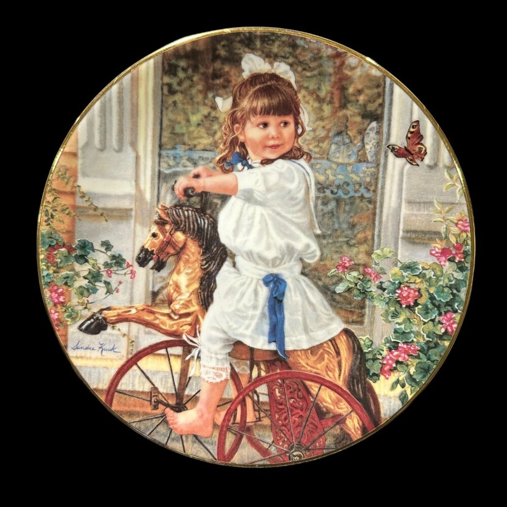 Vintage Collector Plate " Me and My Pony" 8th Issue